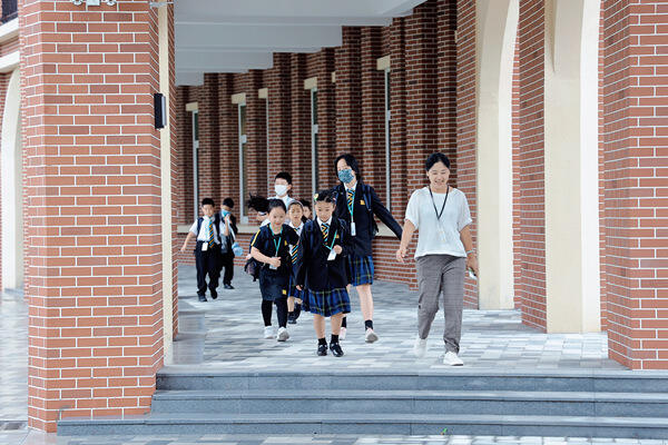 开学第一天,南通惠立学校